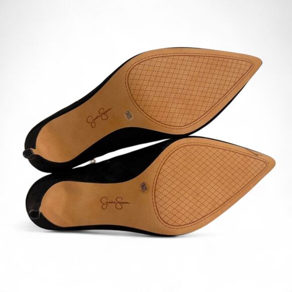 JESSICA SIMPSON Semaja Black Pointed Toe Boot Bootie, NEW! Size 11 - Picture 9 of 11